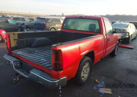 2006 Chevrolet Silverado 1500 Work Truck from USA, damaged, VIN 3GCEC14X26G197543